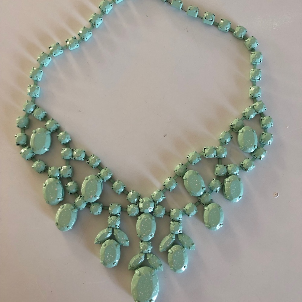 Turquoise statement necklace